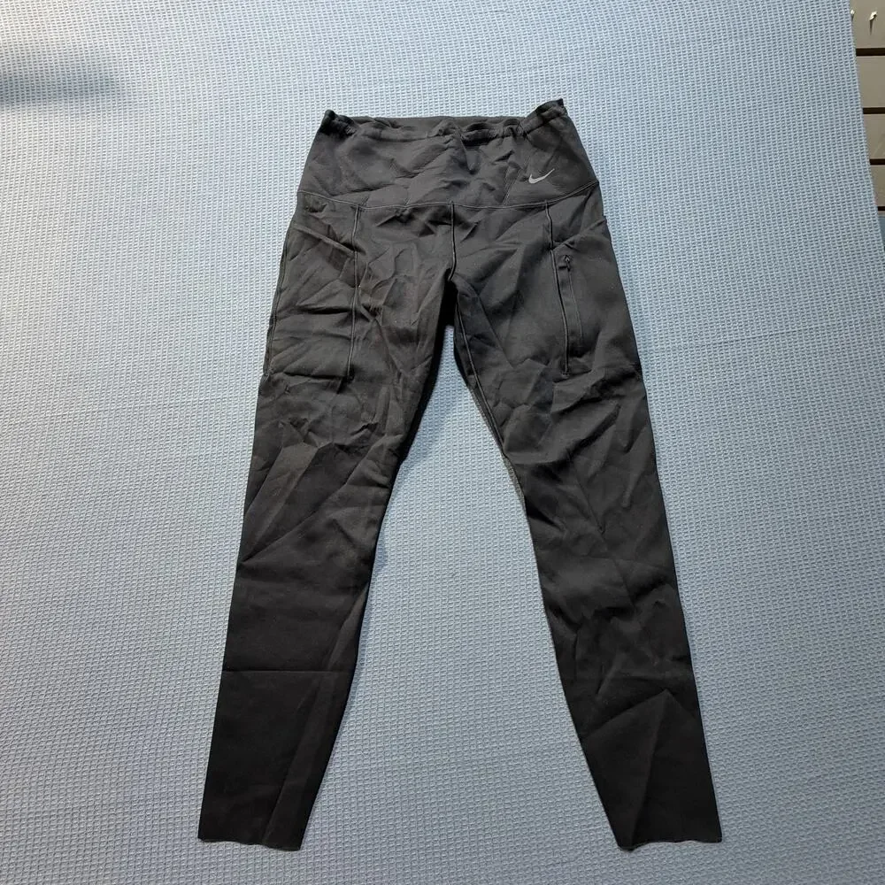 Nike DRI-FIT Sport Leggings Women Sz L‎ Black Brand New
